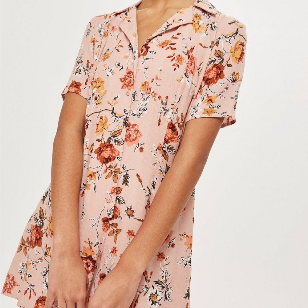 Topshop Floral Romper NWOT